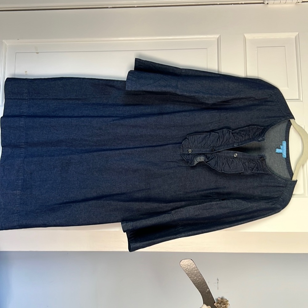 Never worn cute denim dress
